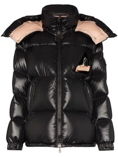 Moncler пуховик Wilson с нашивкой-логотипом