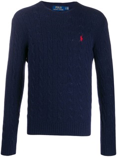 Polo Ralph Lauren фактурный джемпер с логотипом