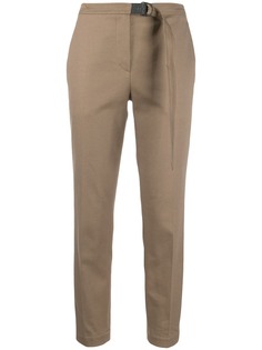Brunello Cucinelli укороченные брюки с поясом