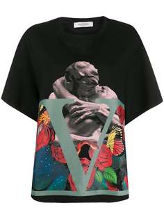 Valentino футболка с логотипом VLogo