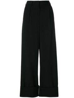 Mm6 Maison Margiela расклешенные брюки