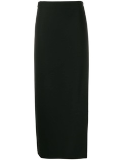 The Row twill maxi skirt