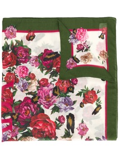 Escada платок с цветочным принтом