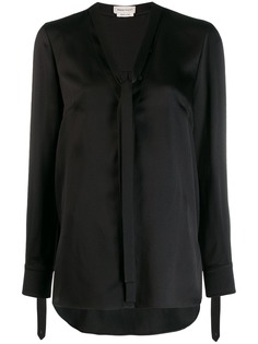 Alexander McQueen pussy-bow blouse