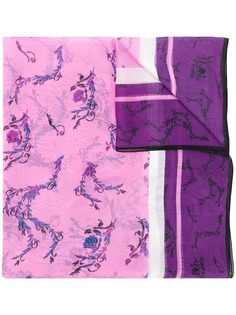 Escada Sport платок с цветочным принтом