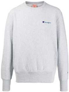Champion толстовка с вышитым логотипом