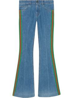 Gucci расклешенные джинсы