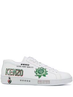 Kenzo кеды с логотипом