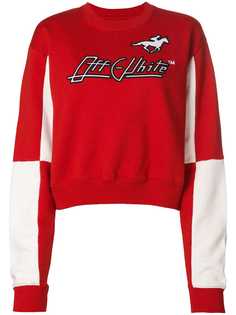 Off-White racer jersey sweater
