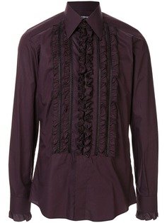 Dolce & Gabbana рубашка с оборками