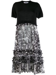 Comme Des Garçons Comme Des Garçons платье с оборками