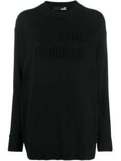 Love Moschino джемпер с логотипом