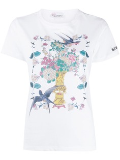 Red Valentino футболка с принтом