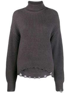 Iro knitted ribbed jumper