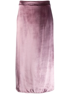 Vince midi slip skirt