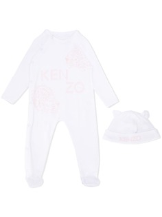 Kenzo Kids комбинезон для новорожденного с логотипом