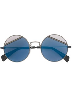 Yohji Yamamoto солнцезащитные очки с затемненными стеклами