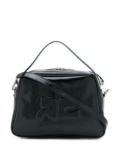 Courrèges patent leather tote