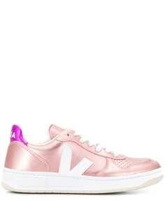 Veja metallic effect sneakers