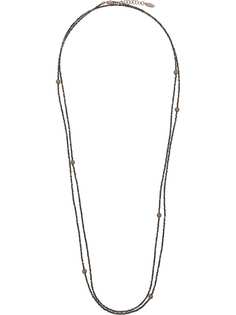 Brunello Cucinelli beaded necklace