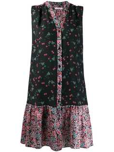 Kristina Ti floral print shirt dress