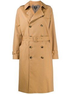 A.P.C. Greta double-breasted trench coat