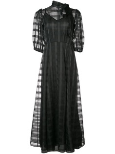 Jill Stuart полупрозрачное платье с объемными рукавами