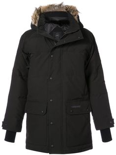 Canada Goose парка с меховой отделкой