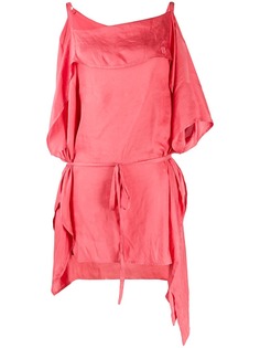 Ann Demeulemeester draped detail blouse
