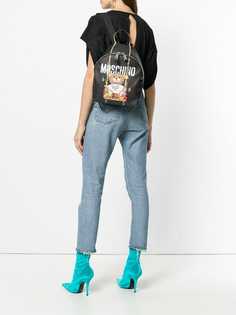Moschino рюкзак с принтом медведя