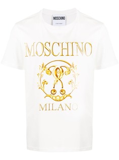 Moschino футболка с логотипом