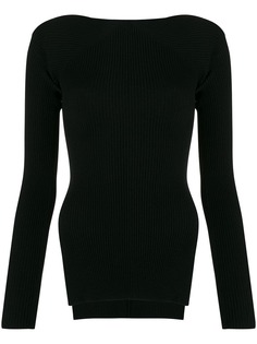 Alexander Wang свитер в рубчик