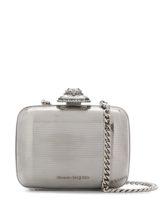 Alexander McQueen клатч с логотипом