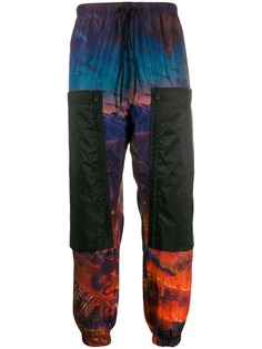 Marcelo Burlon County Of Milan спортивные брюки с графичным принтом