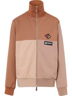Burberry спортивная куртка в стиле колор-блок