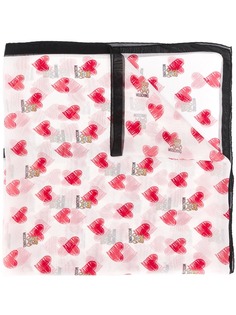 Moschino платок с логотипом