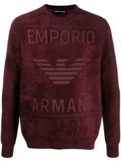 Emporio Armani джемпер с логотипом