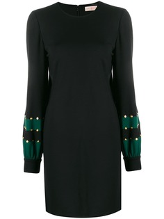 Tory Burch декорированное платье-трапеция
