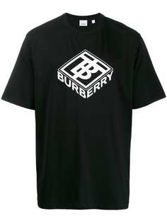 Burberry футболка с графичным логотипом