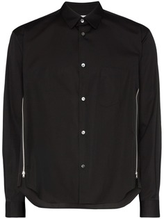 Comme Des Garçons Shirt рубашка с рукавами на молнии