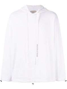Maison Kitsuné худи с кулиской и логотипом