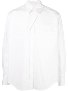 Yohji Yamamoto рубашка со складками