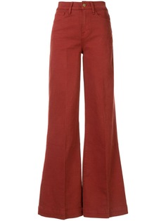 FRAME wide-leg flared jeans