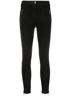 Arma suede skinny trousers