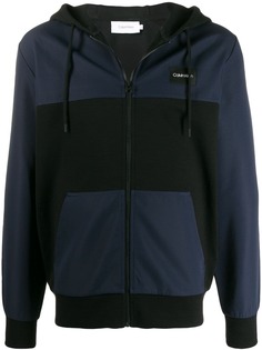 Calvin Klein zip front logo hoodie