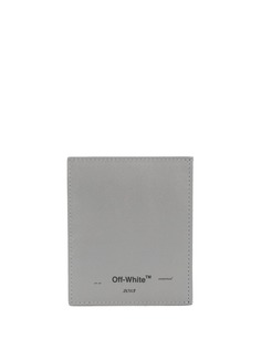 Off-White logo print cardholder