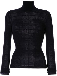 Barrie turtle-neck fitted sweater