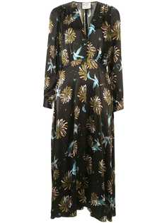 Forte Forte embroidered long-sleeve dress