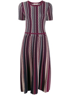 Tory Burch приталенное жаккардовое платье