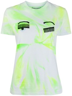Chiara Ferragni tie-dye wink T-shirt